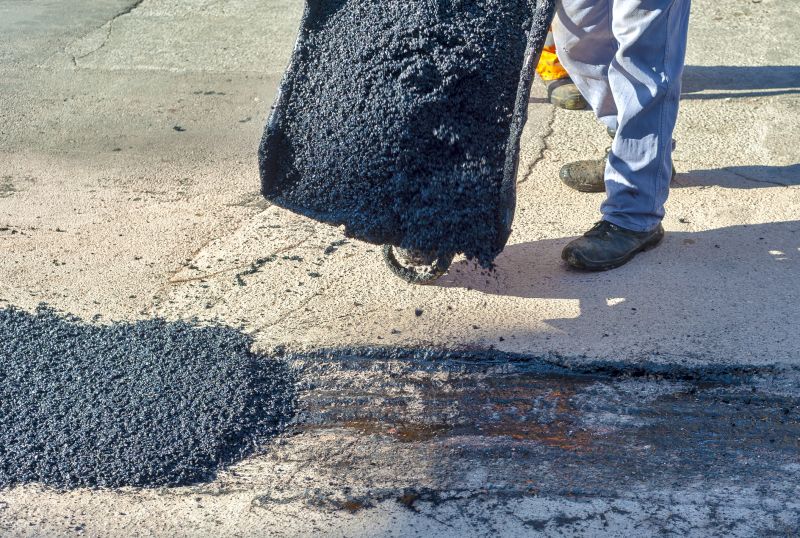Asphalt Repair in Progress